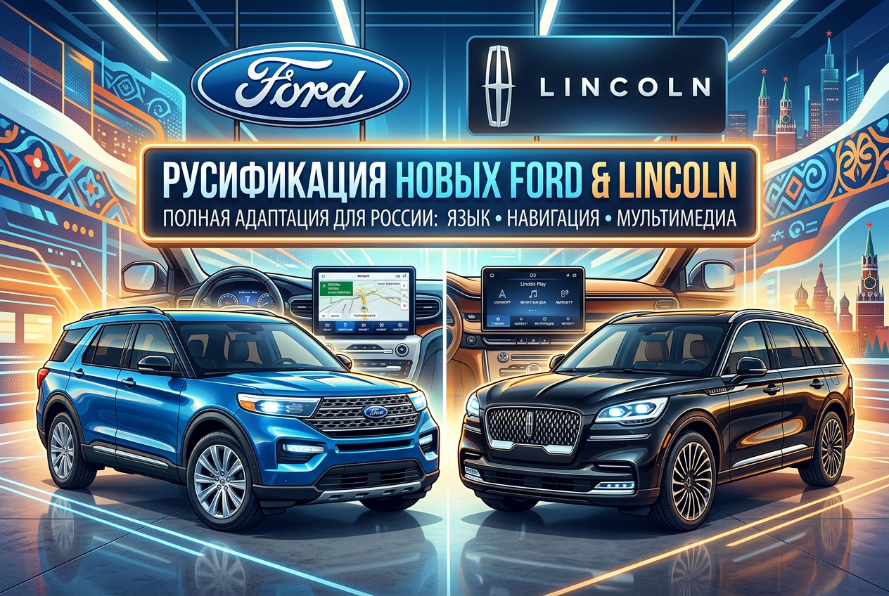 Русификация FORD и LINCOLN 