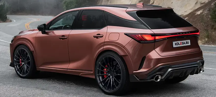 Новый топовый Lexus RX Morizo RR: первые изображения