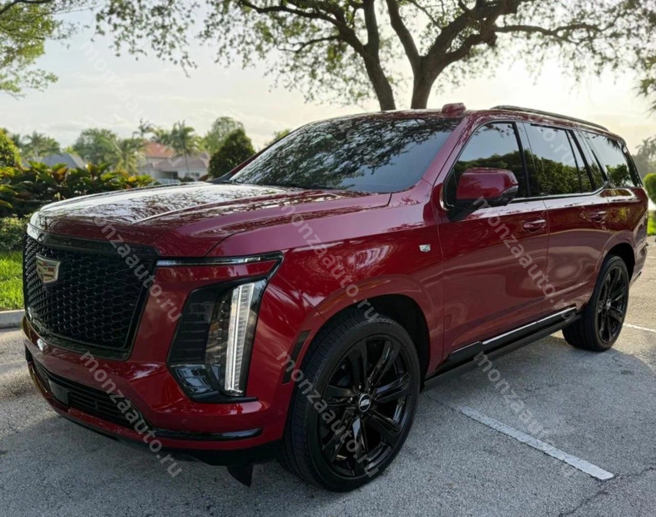 Выбирай автомобиль с умом - автосалон MONZA, выбирай качество и надежность! Купить Cadillac Escalade Комплектация : Sport Platinum. Цвет кузова : Radiant Red Tintcoat ( Красный ) в автосалоне MONZA