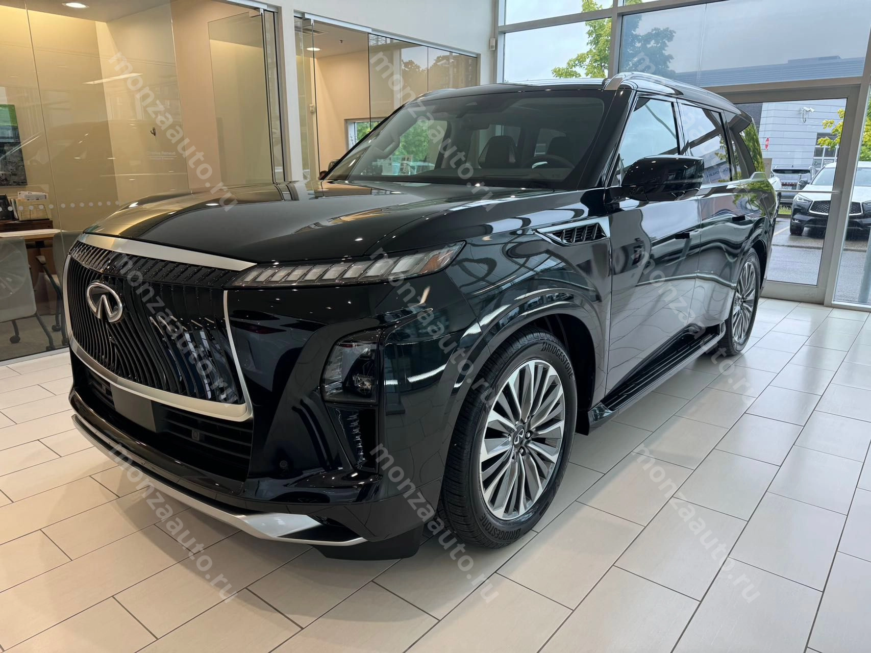 Выбирай автомобиль с умом - автосалон MONZA, выбирай качество и надежность! Купить Infiniti QX 80 V6 Turbo мощностью 450 л.с Sensory в автосалоне MONZA
