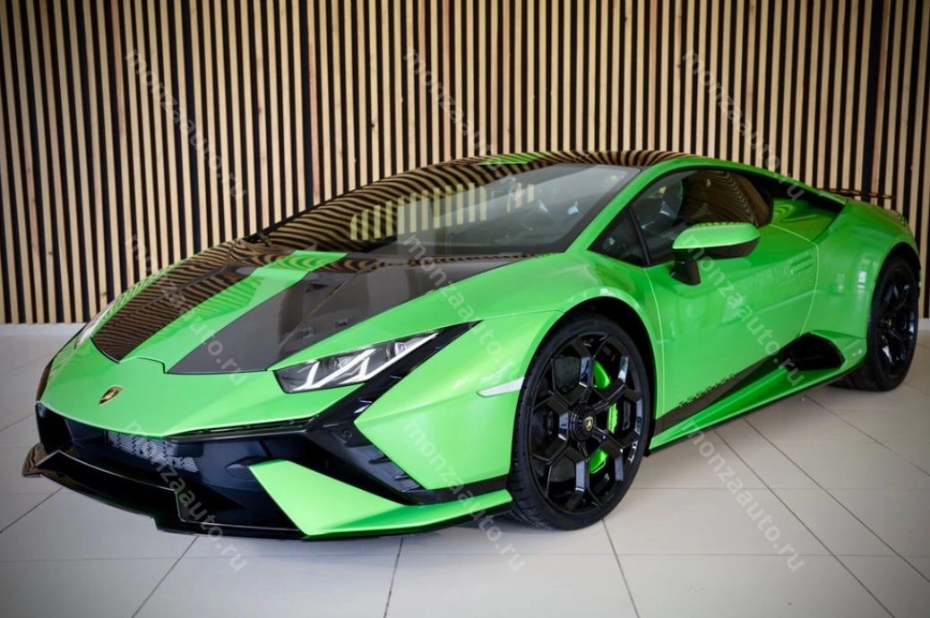 Купить Lamborghini Huracán 2024 Цвет кузова: зеленый металлик ( Verde Selvans ) в автосалоне MONZA