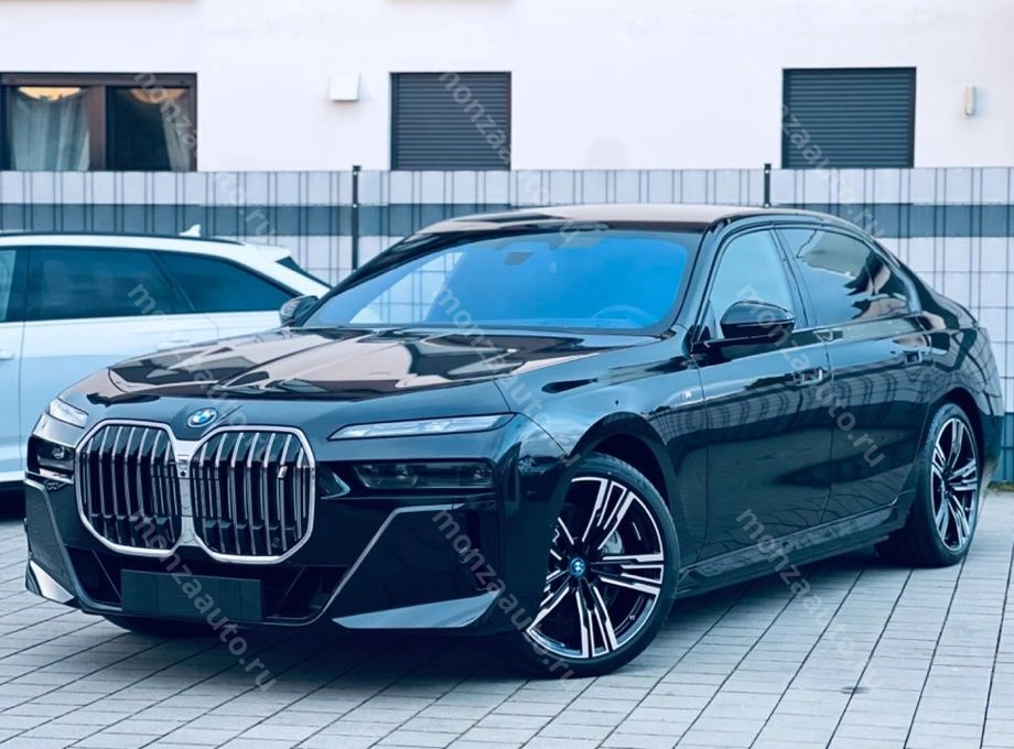 Купить BMW i7 xDrive60  M-Sportpaket Pro Цвет кузова: Черный металлик  ( Saphirschwarz ) в автосалоне MONZA