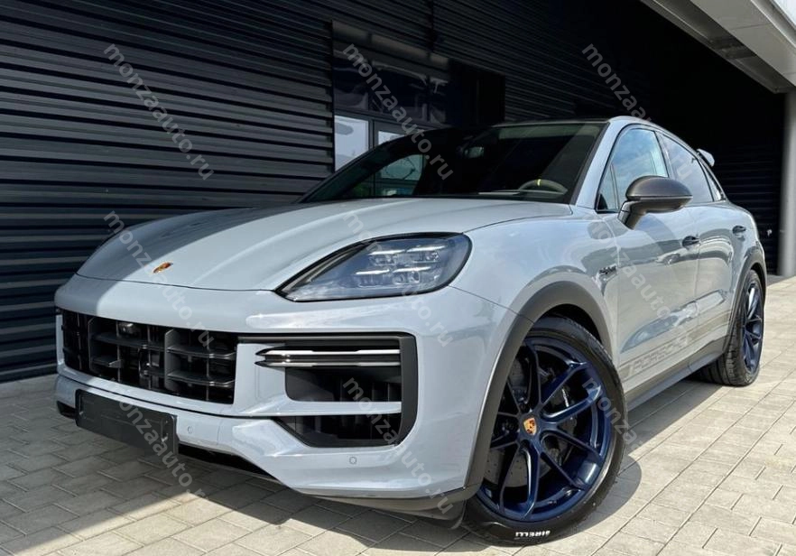 Porsche Cayenne Turbo E-Hybrid Coupe Цвет кузова: Серый ( Arktikgrau )