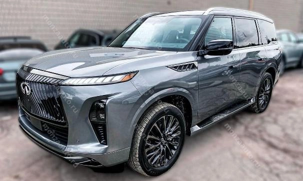 Купить Infiniti QX 80 Двигатель: 3.5 л. V6 Turbo мощностью 450 л.с. Комплектация : Автограф  в автосалоне MONZA