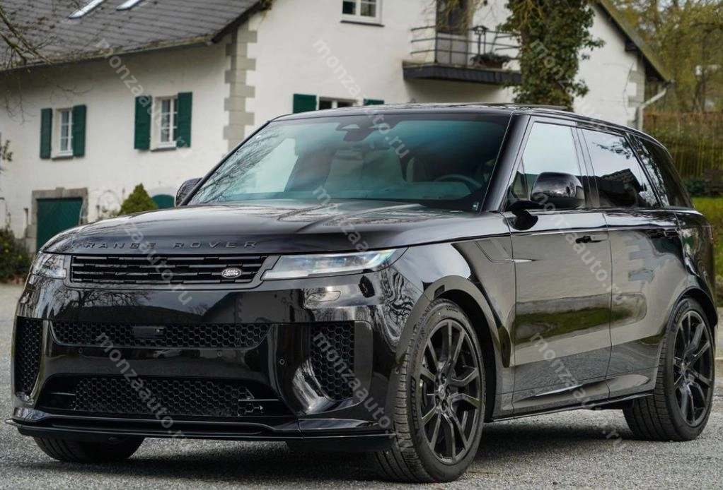 Land Rover Range Rover Sport SV.Цвет кузова: Черный металлик. 2024 год