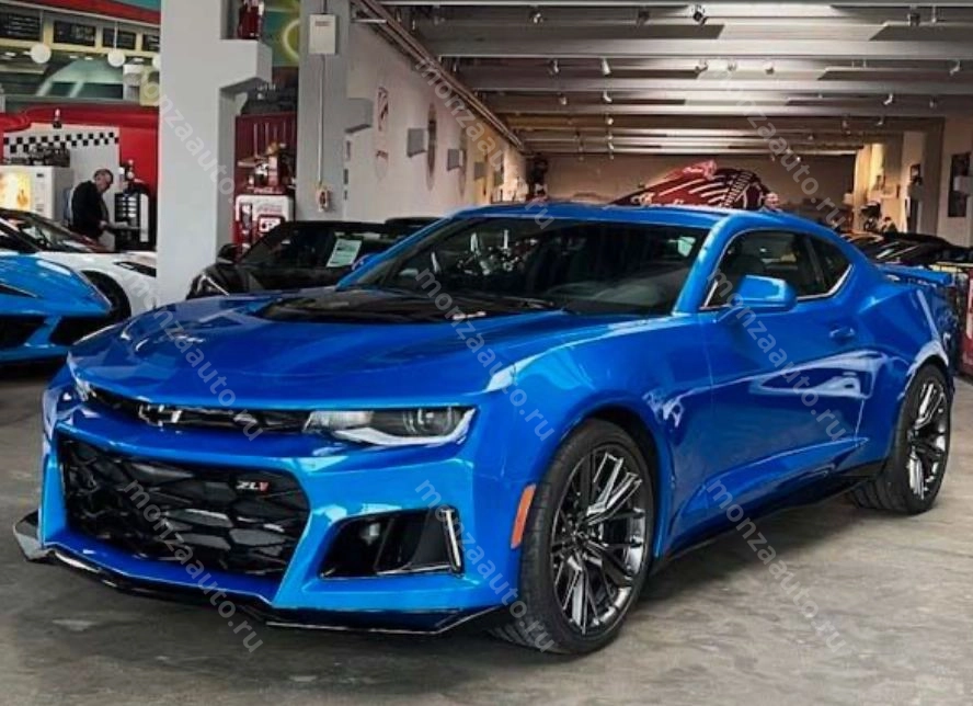Купить Chevrolet Camaro Coupe Синий Металлик  ( Riptide Blue ) в автосалоне MONZA
