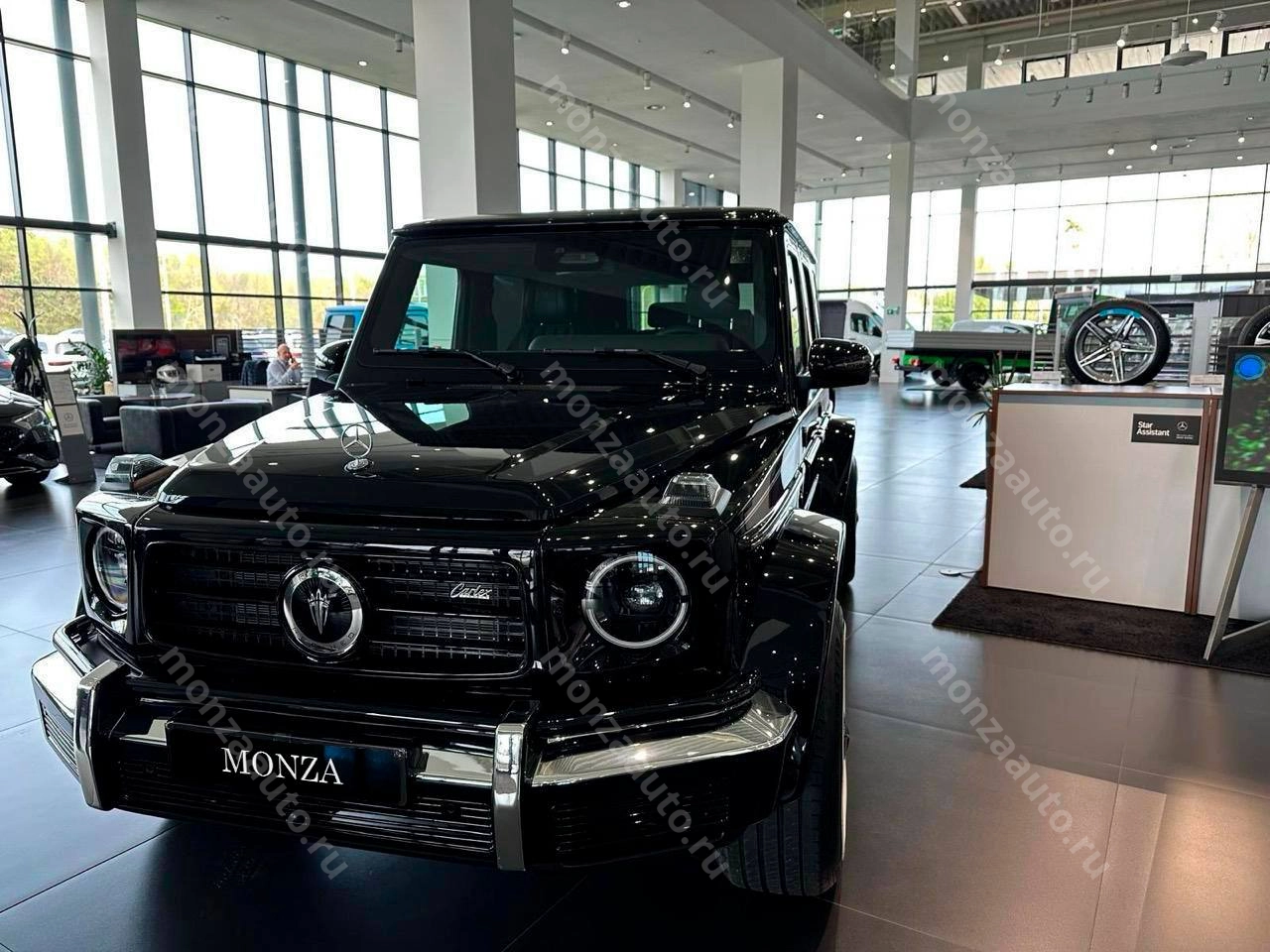 Купить G63 AMG, V8, 2025 от Carlex в цвете All Black Vintage  в автосалоне MONZA