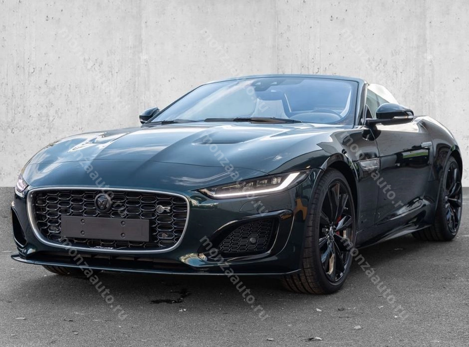 Jaguar F-TYPE Зеленый металлик ( British Racing green )