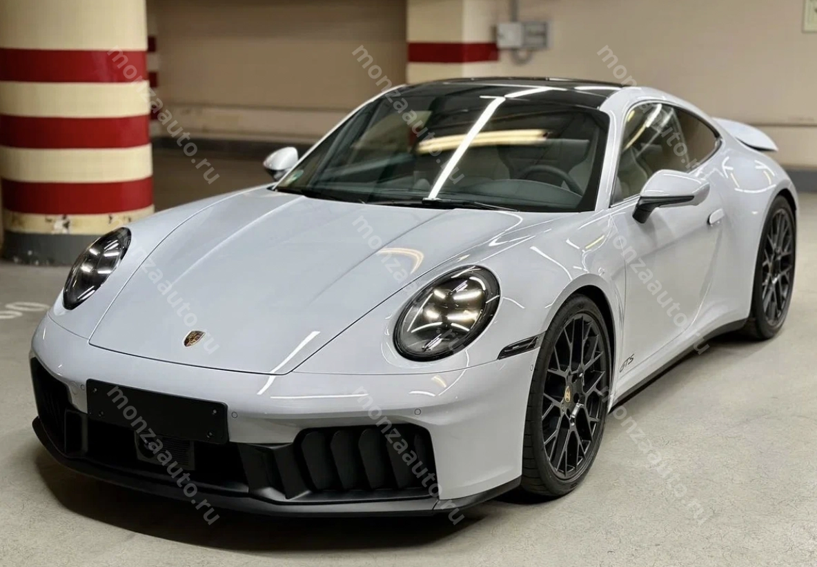 Купить Porsche 911 Carrera 4 GTS ( Рестайлинг ) 992 (светло-серый) 20/21 диски Zoll RS Spyder  в автосалоне MONZA